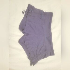 Lululemon shorts with side drawstrings
